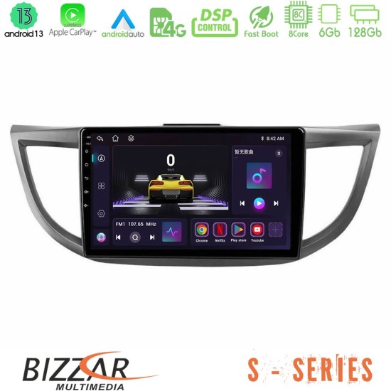 Bizzar S Series Honda CRV 2012-2017 8core Android13 6+128GB Navigation Multimedia Tablet 9"