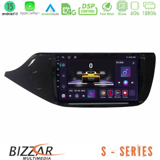 Bizzar S Series Kia Ceed 2013-2017 8core Android13 6+128GB Navigation Multimedia Tablet 9"