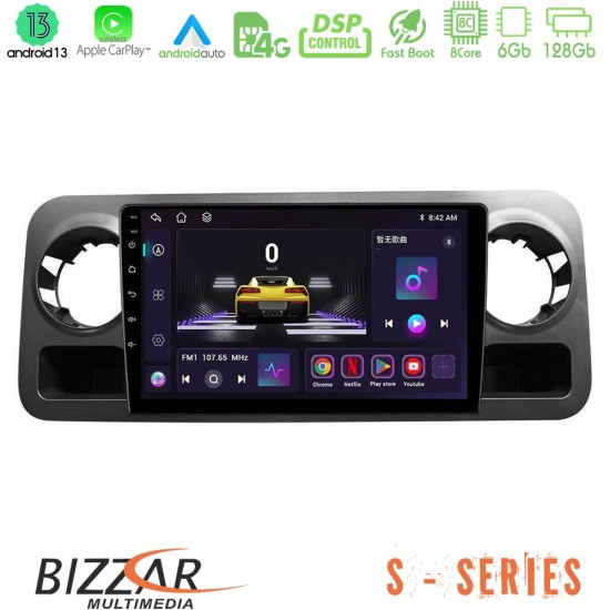 Bizzar S Series Mercedes Sprinter W907 8Core Android13 6+128GB Navigation Multimedia Tablet 10"