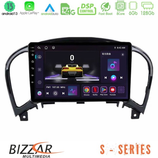 Bizzar S Series Nissan Juke 8core Android13 6+128GB Navigation Multimedia Tablet 9"