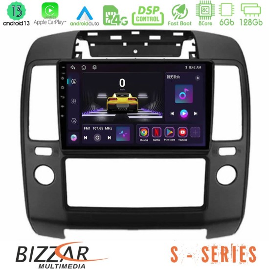 Bizzar S Series Nissan Navara 8core Android13 6+128GB Navigation Multimedia Tablet 9"