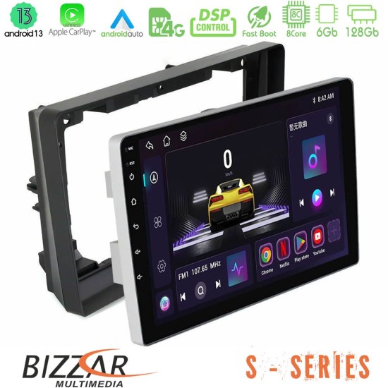 Bizzar S Series Peugeot 308 2013-2020 8core Android13 6+128GB Navigation Multimedia Tablet 9"