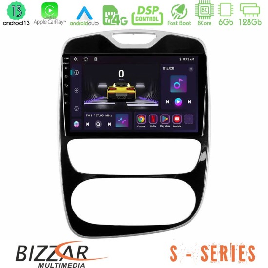 Bizzar S Series Renault Clio 2016-2019 8core Android13 6+128GB Navigation Multimedia Tablet 10"