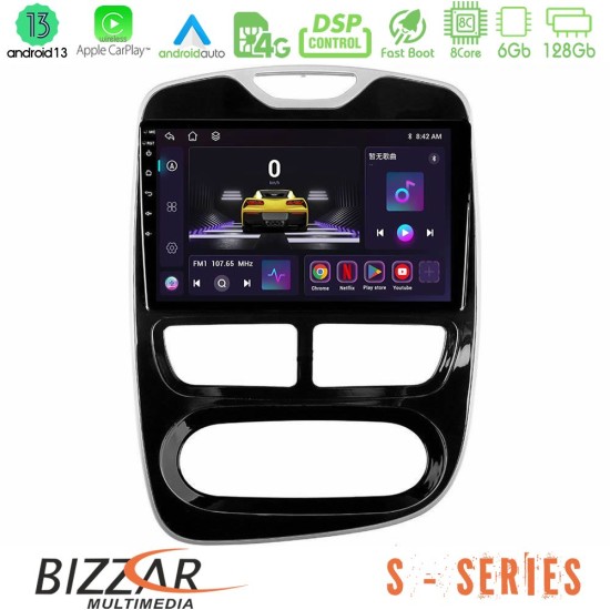 Bizzar S Series Renault Clio 2012-2016 8core Android13 6+128GB Navigation Multimedia Tablet 10"