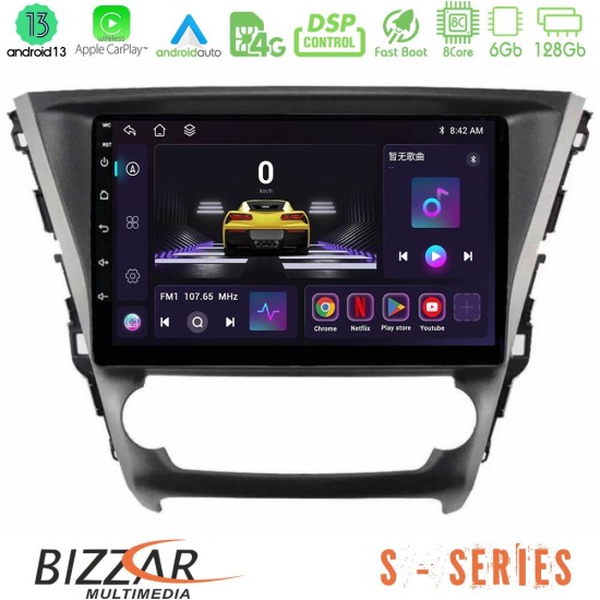 Bizzar S Series Toyota Avensis 2015-2018 8core Android13 6+128GB Navigation Multimedia Tablet 9"