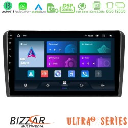 Bizzar Ultra Series Audi A3 8P 8core Android13 8+128GB Navigation Multimedia Tablet 9" Bizzar Ultra Series Audi A3 8P 8core Android13 8+128GB Navigation Multimedia Tablet 9"