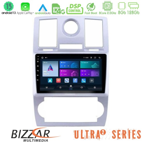 Bizzar Ultra Series Chrysler 300C 8core Android13 8+128GB Navigation Multimedia Tablet 9"