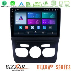 Bizzar Ultra Series Citroen C4L 8core Android13 8+128GB Navigation Multimedia Tablet 10" Bizzar Ultra Series Citroen C4L 8core Android13 8+128GB Navigation Multimedia Tablet 10"