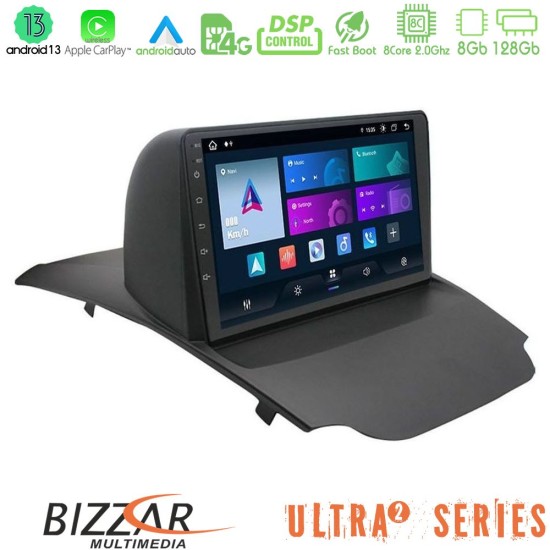 Bizzar Ultra Series Ford Ecosport 2014-2017 8core Android13 8+128GB Navigation Multimedia Tablet 10"