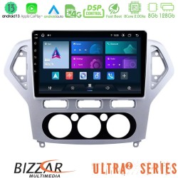 Bizzar Ultra Series Ford Mondeo 2007-2010 Manual A/C 8core Android13 8+128GB Navigation Multimedia Tablet 10" Bizzar Ultra Series Ford Mondeo 2007-2010 Manual A/C 8core Android13 8+128GB Navigation Multimedia Tablet 10"