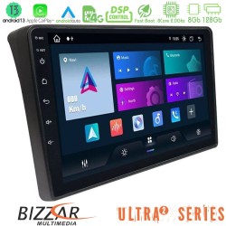 Bizzar Ultra Series Fiat Ducato/Citroen Jumper/Peugeot Boxer 8core Android13 8+128GB Navigation Multimedia Tablet 9" Bizzar Ultra Series Fiat Ducato/Citroen Jumper/Peugeot Boxer 8core Android13 8+128GB Navigation Multimedia Tablet 9"