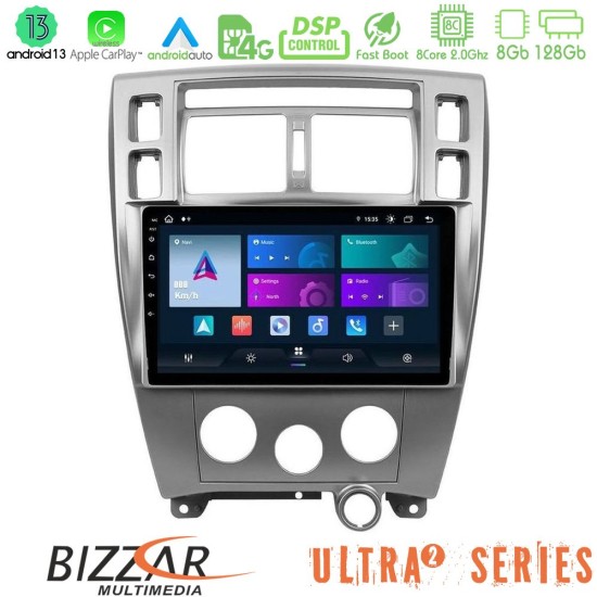 Bizzar Ultra Series Hyundai Tucson 8core Android13 8+128GB Navigation Multimedia Tablet 10"