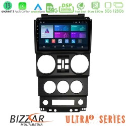 Bizzar Ultra Series Jeep Wrangler 2008-2010 8core Android13 8+128GB Navigation Multimedia Tablet 9" Bizzar Ultra Series Jeep Wrangler 2008-2010 8core Android13 8+128GB Navigation Multimedia Tablet 9"