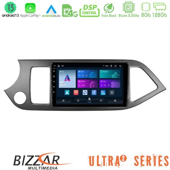 Bizzar Ultra Series Kia Picanto 8core Android13 8+128GB Navigation Multimedia Tablet 9"