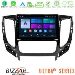 Bizzar Ultra Series Mitsubishi L200 2016-> & Fiat Fullback (Auto A/C) 8core Android13 8+128GB Navigation Multimedia Tablet 9" Bizzar Ultra Series Mitsubishi L200 2016-> & Fiat Fullback (Auto A/C) 8core Android13 8+128GB Navigation Multimedia Tablet 9"