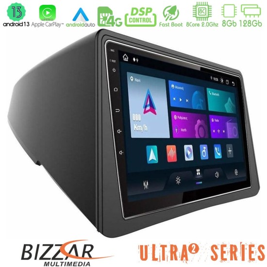 Bizzar Ultra Series Opel Mokka 8core Android13 8+128GB Navigation Multimedia Tablet 9"