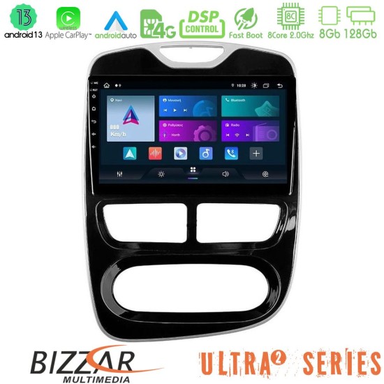 Bizzar Ultra Series Renault Clio 2012-2016 8core Android13 8+128GB Navigation Multimedia Tablet 10"