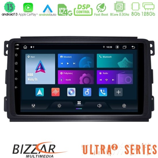 Bizzar Ultra Series Smart 451 8core Android13 8+128GB Navigation Multimedia Tablet 9"