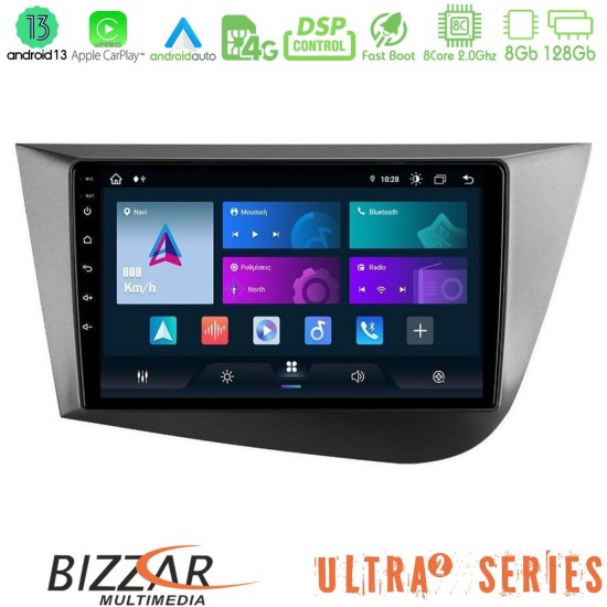 Bizzar Ultra Series Seat Leon 8core Android13 8+128GB Navigation Multimedia Tablet 9"