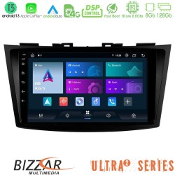 Bizzar Ultra Series Suzuki Swift 2011-2016 8core Android13 8+128GB Navigation Multimedia Tablet 9"