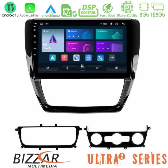 Bizzar Ultra Series VW Jetta 8core Android13 8+128GB Navigation Multimedia Tablet 10"