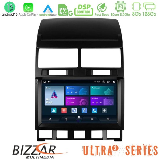 Bizzar Ultra Series VW Touareg 2002 – 2010 8core Android13 8+128GB Navigation Multimedia Tablet 9"