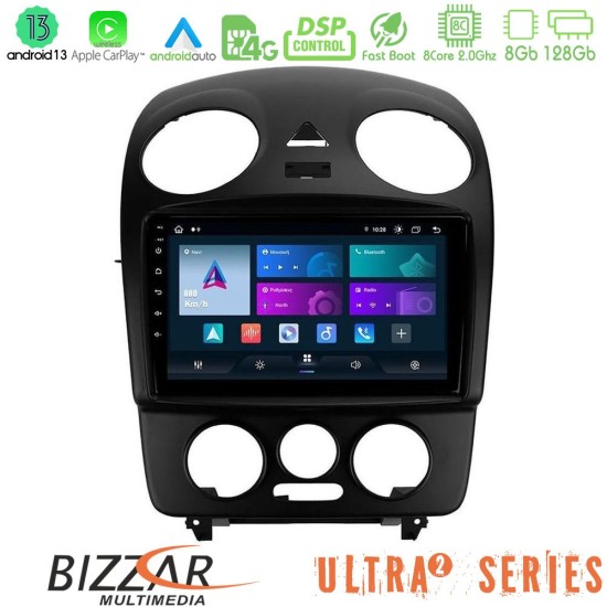 Bizzar Ultra Series VW Beetle 8core Android13 8+128GB Navigation Multimedia Tablet 9"