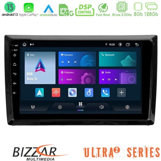 Bizzar Ultra Series VW Beetle 8core Android13 8+128GB Navigation Multimedia Tablet 9"