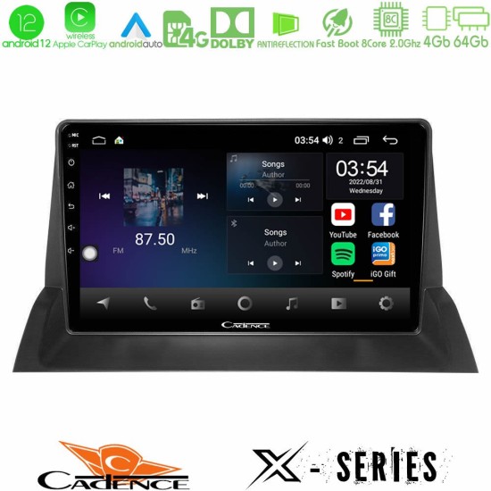 Cadence X Series Mazda6 2002-2006 8core Android12 4+64GB Navigation Multimedia Tablet 10"