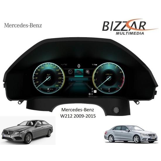 Mercedes E Class W212 2011-2014 Digital LCD Instrument Cluster 12.3" με HD οθόνη 1920*720