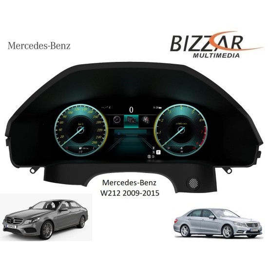 Mercedes E Class W212 2009-2011 Digital LCD Instrument Cluster 12.3" με HD οθόνη 1920*720