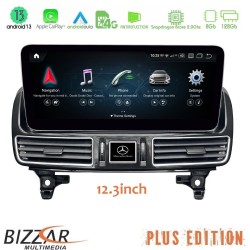 Bizzar Plus Edition Mercedes GLE/GLS Class (X166) NTG5 Android13 (8+128GB) Navigation Multimedia 12.3" Anti-reflection Bizzar Plus Edition Mercedes GLE/GLS Class (X166) NTG5 Android13 (8+128GB) Navigation Multimedia 12.3" Anti-reflection