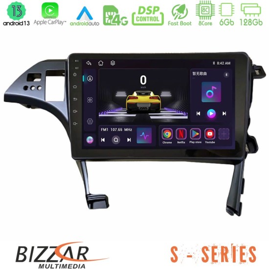 Bizzar S Series Toyota Prius 2010-2015 8Core Android13 6+128GB Navigation Multimedia Tablet 10"