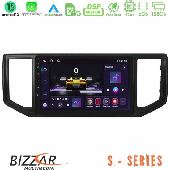 Bizzar S Series VW Amarok 2017-2022 8Core Android13 6+128GB Navigation Multimedia Tablet 9"