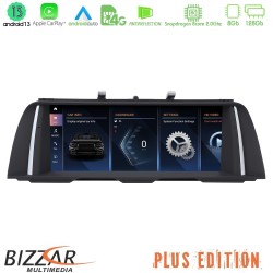 Bizzar Plus Edition BMW 5 Series F10/F11 NBT Android13 8Core (8+128GB) Navigation Multimedia 10.25" HD Black Panel (OEM Style) Bizzar Plus Edition BMW 5 Series F10/F11 NBT Android13 8Core (8+128GB) Navigation Multimedia 10.25" HD Black Panel (OEM Style)