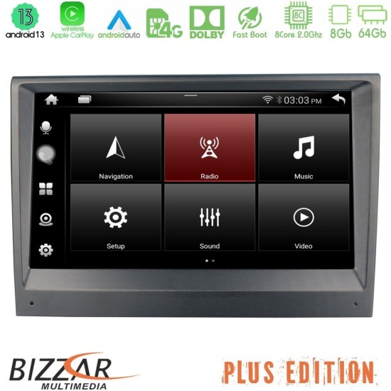 Bizzar OEM Porsche 911/Boxster/Cayman 8core Android13 8+64GB Navigation Multimedia System 8"