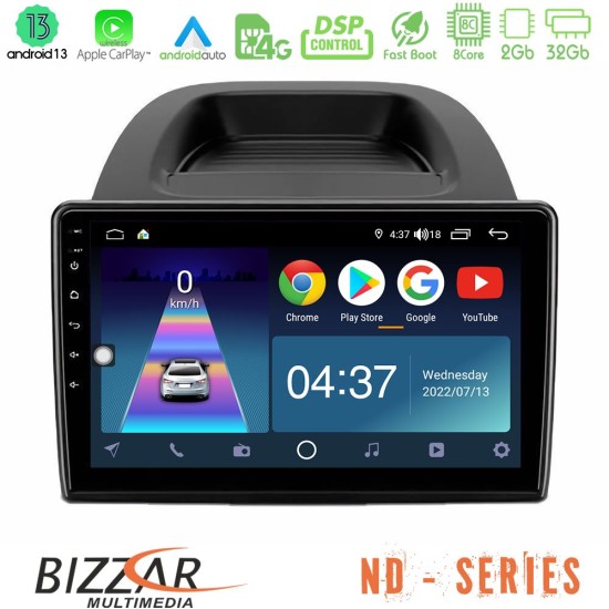 Bizzar ND Series 8Core Android13 2+32GB Ford Ecosport 2018-2020 Navigation Multimedia Tablet 10"