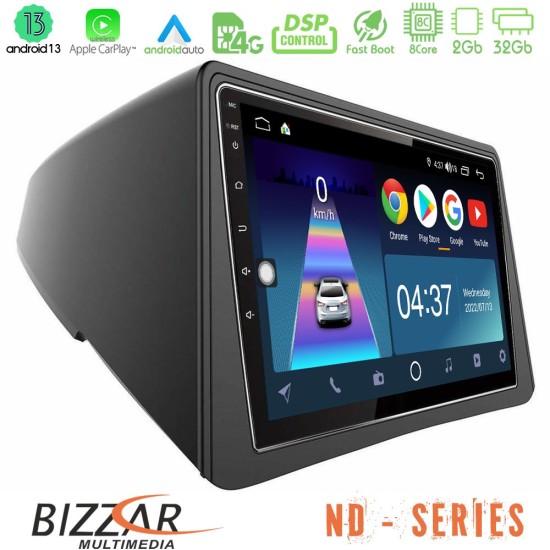 Bizzar ND Series 8Core Android13 2+32GB Opel Mokka Navigation Multimedia Tablet 9"