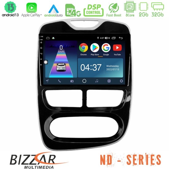 Bizzar ND Series 8Core Android13 2+32GB Renault Clio 2012-2016 Navigation Multimedia Tablet 10"