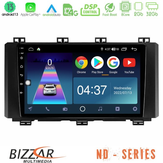 Bizzar ND Series 8Core Android13 2+32GB Seat Ateca 2017-2021 Navigation Multimedia Tablet 9"