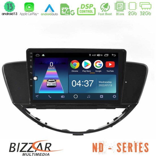 Bizzar ND Series 8Core Android13 2+32GB Subaru Tribeca 2007-2014 Navigation Multimedia Tablet 9"