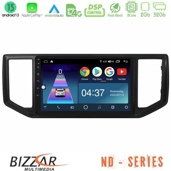 Bizzar ND Series 8Core Android13 2+32GB VW Amarok 2017-2022 Navigation Multimedia Tablet 9"