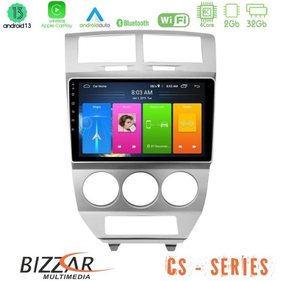 Bizzar CS Series 4Core Android13 2+32GB Dodge Caliber 2006-2011 Navigation Multimedia Tablet 10"