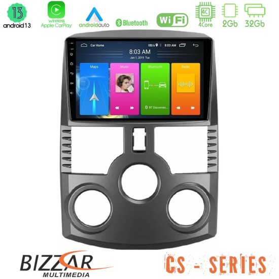 Bizzar CS Series 4Core Android13 2+32GB Daihatsu Terios Navigation Multimedia Tablet 9"