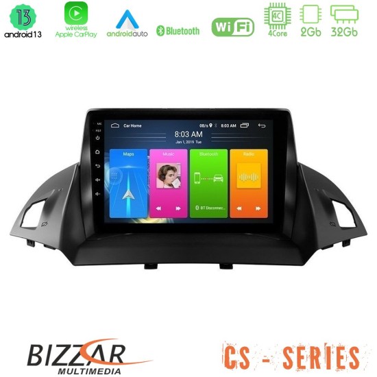 Bizzar CS Series 4Core Android13 2+32GB Ford C-Max/Kuga Navigation Multimedia Tablet 9"