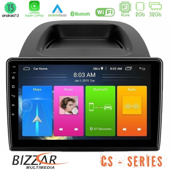 Bizzar CS Series 4Core Android13 2+32GB Ford Ecosport 2018-2020 Navigation Multimedia Tablet 10"