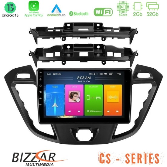 Bizzar CS Series 4Core Android13 2+32GB Ford Transit Custom/Tourneo Custom Navigation Multimedia Tablet 9"