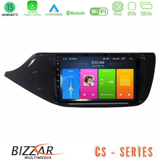 Bizzar CS Series 4Core Android13 2+32GB Kia Ceed 2013-2017 Navigation Multimedia Tablet 9"