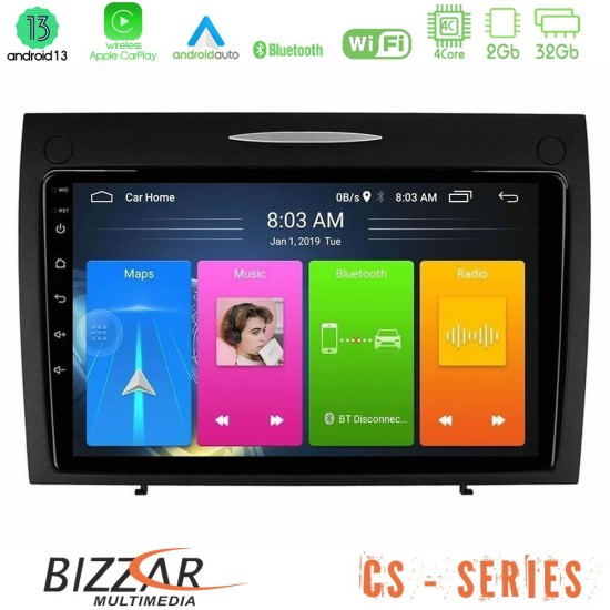 Bizzar CS Series 4Core Android13 2+32GB Mercedes SLK Class Navigation Multimedia Tablet 9"