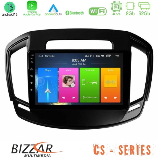 Bizzar CS Series 4Core Android13 2+32GB Opel Insignia 2014-2017 Navigation Multimedia Tablet 9"